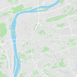  Magnetická mapa Prahy, ilustrovaná, barevná